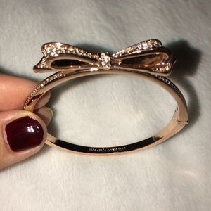ROSE GOLD KATE SPADE BOW BRACELET 🌹🎀✨